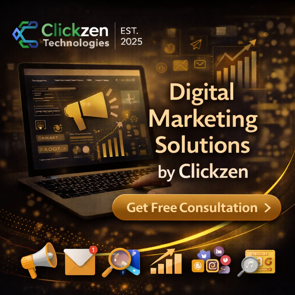 Digital Marketing Solutions by Clickzen image