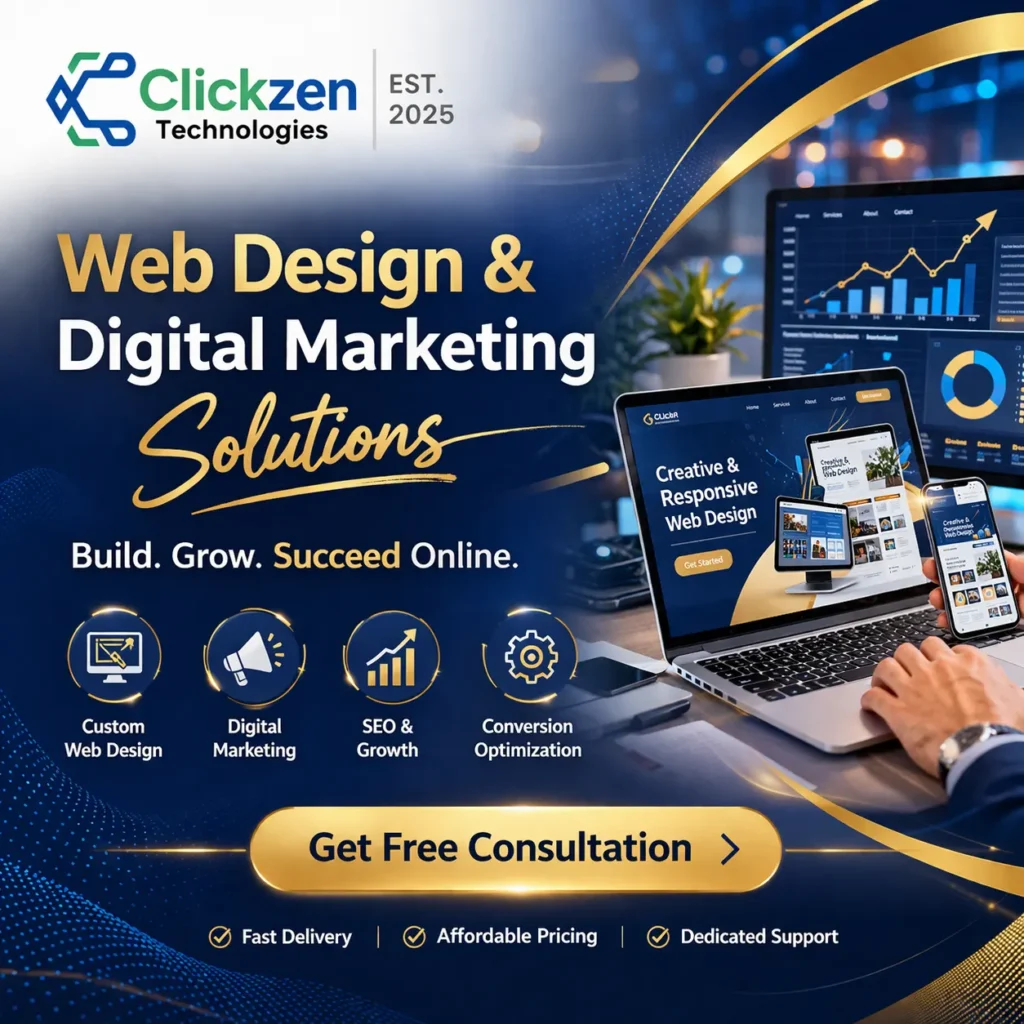 Web Design & Digital Marketing Solutions image